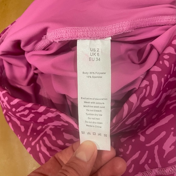 High-waisted Tennis Skirt with pockets. - Picture 8 of 8